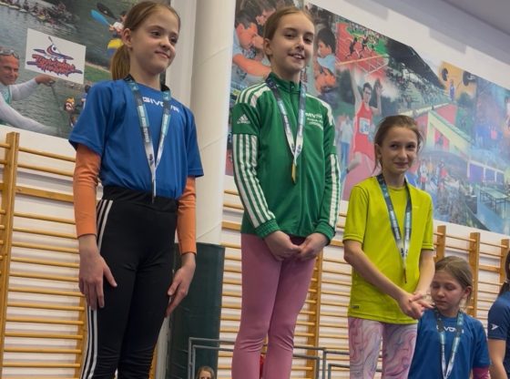 Guba Rachel Abigél az MVSC-MSI sportolója az U11-es lányok között az 1. helyet szerezte meg