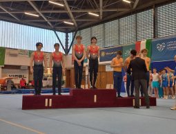 A dobogó tetején Murányi Bence János és Bolha Áron a második fokán Zsofcsák Botond és Győri András Bálint